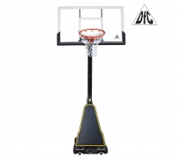 Баскетбольная мобильная стойка DFC STAND50P 127x80cm поликарбонат винт. рег-ка